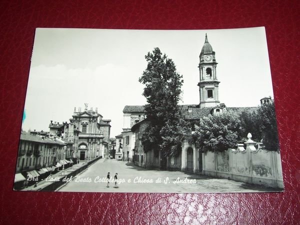 Cartolina Brà - Casa del Beato Cottolengo e Chiesa di …