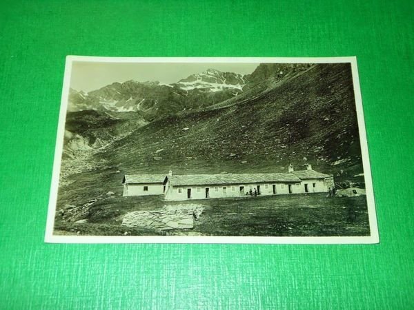 Cartolina Gruppo del Gran Paradiso - Rifugio Vittorio Sella 1930 …