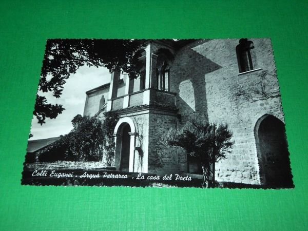 Cartolina Colli Euganei - Arquà Petrarca - La casa del …