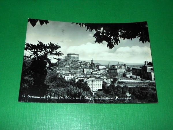 Cartolina Soriano nel Cimino - Panorama 1961 | Immagine Gallery 1