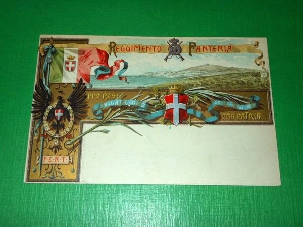 Cartolina Militaria - 24° Reggimento Fanteria - Brigata Como 1910 …