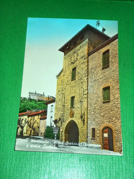 Cartolina Cairo Montenotte - Porta Soprana e antico Castello 1960 …