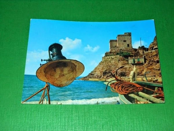 Cartolina Le Cinque Terre - Monterosso - L'antico Castello 1966