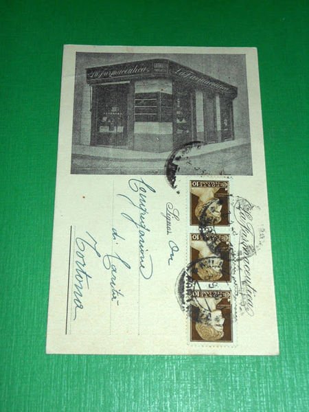 Cartolina Pubblicità - La Farmaceutica - Milano 1930 n. 1