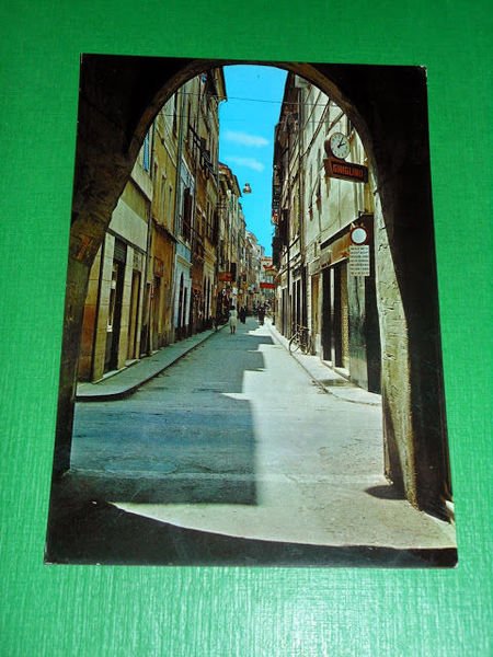 Cartolina Riviera delle Palme - Loano - Via Garibaldi 1967