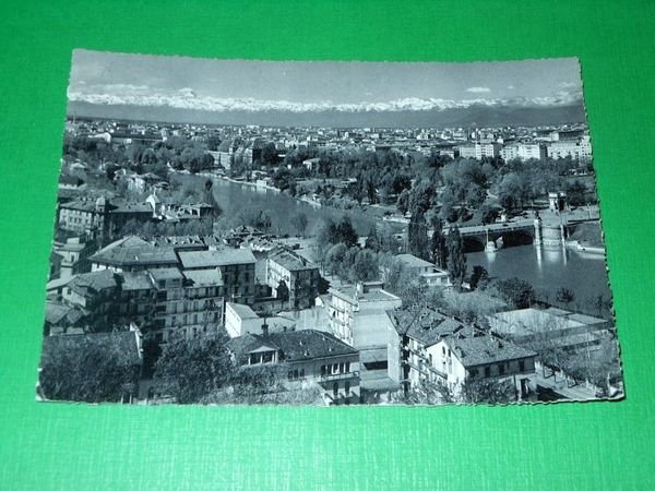 Cartolina Torino - Panorama 1959