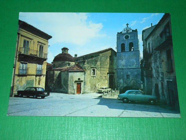 Cartolina Caulonia - Piazza Mese 1960 ca.