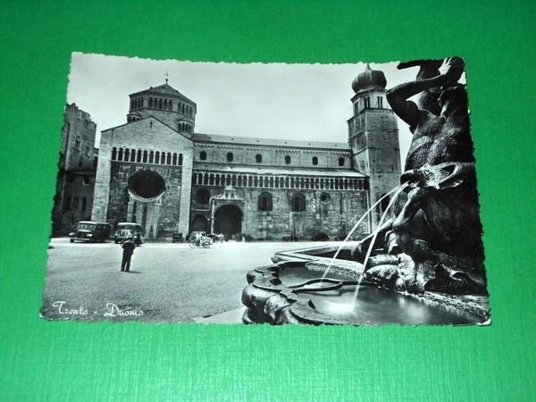 Cartolina Trento - Duomo 1952
