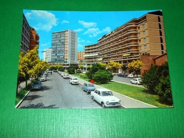 Cartolina Udine - Viale Leopardi 1960 ca
