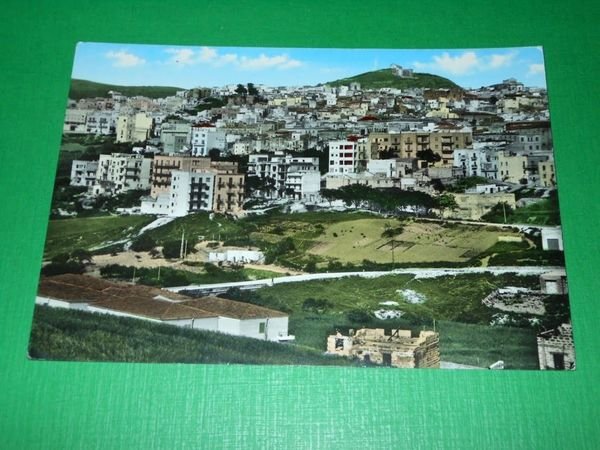 Cartolina Sciacca ( Agrigento ) - Panorama 1962