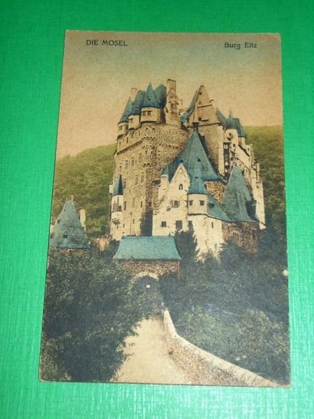 Cartolina Germania - Die Mosel - Burg Eltz 1919