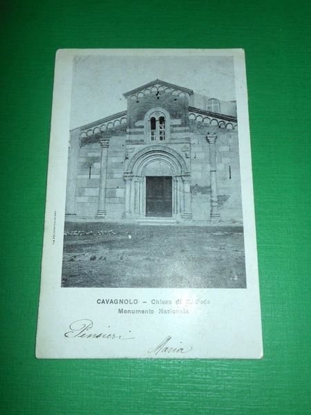 Cartolina Cavagnolo - Chiesa di S. Fede - Monumento Nazionale …
