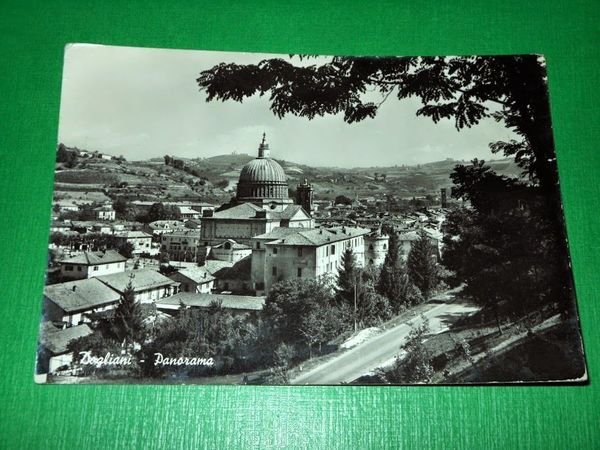 Cartolina Dogliani - Panorama 1961