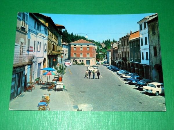 Cartolina Mercato Saraceno - Piazza Mazzini 1973