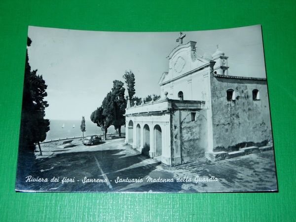 Cartolina Riviera dei Fiori - Sanremo - Santuario Madonna della …