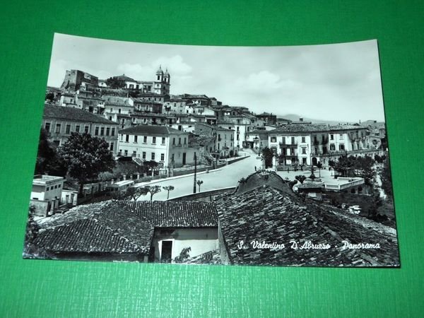 Cartolina S. Valentino d' Abruzzo ( Pescara ) - Panorama …