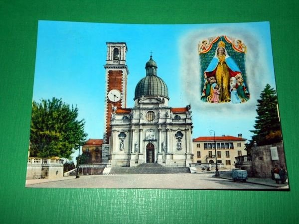 Cartolina Vicenza - Santuario di Monte Berico 1965