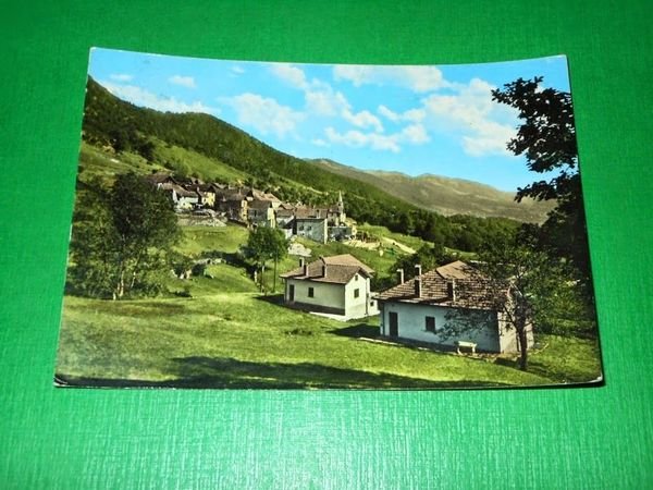 Cartolina Valle dei Pittori - Albogno - Panorama 1962