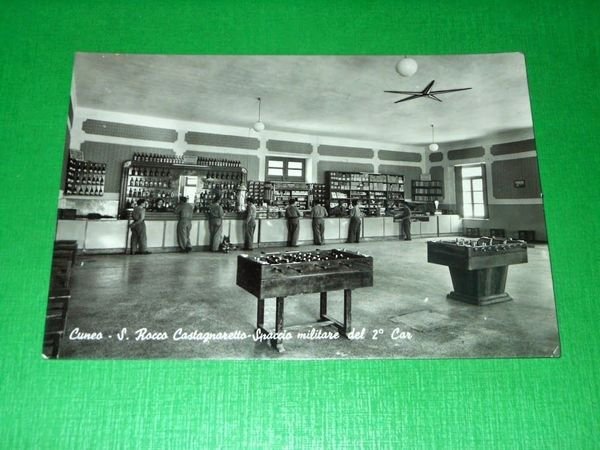 Cartolina Cuneo - S. Rocco Castagnaretto - Spaccio militare del …