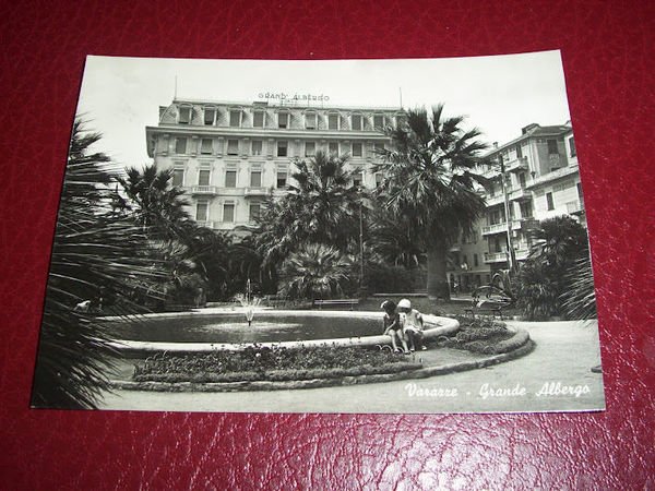 Cartolina Riviera dei Fiori - Varazze - Grande Albergo 1950 …