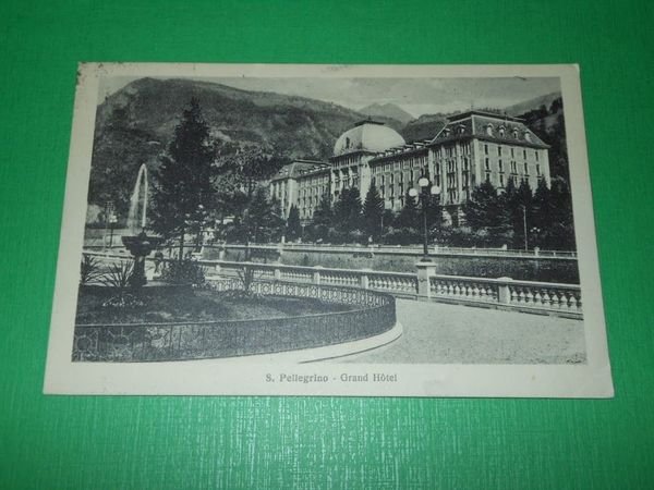 Cartolina San Pellegrino - Grand Hotel 1941
