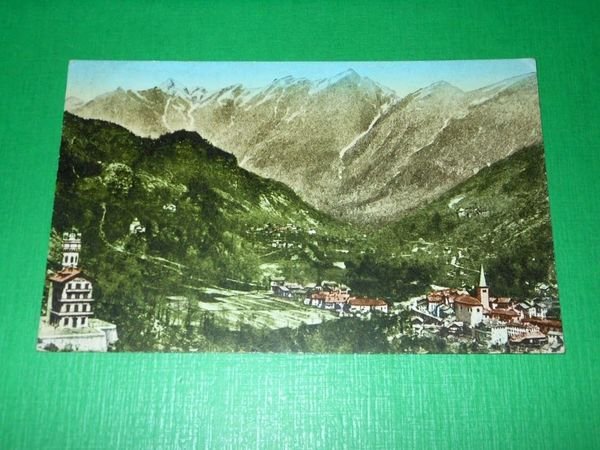 Cartolina Saluti da Campertogno - Panorama 1920 ca