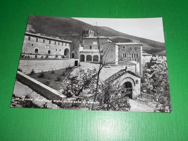 Cartolina Serra S. Abbondio - Fonte Avellana vista dalla sala …