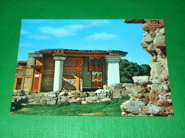 Cartolina Grecia - CNOSSOS - The south porch 1960 ca