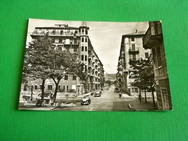 Cartolina Savona - Corso XX Settembre 1962 | Immagine Gallery 1