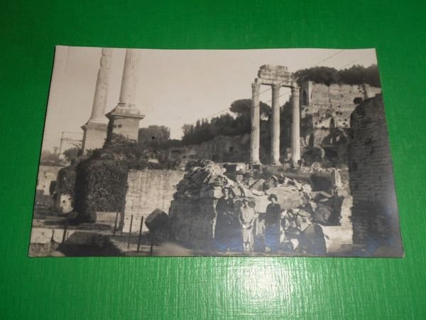 Cartolina Foto Roma - Foro Romano 1925 ca
