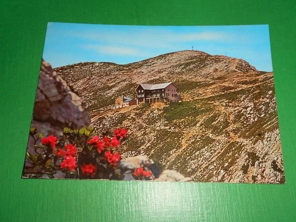 Cartolina Gruppo del Monte Baldo - Rifugio Telegrafo 1975 ca