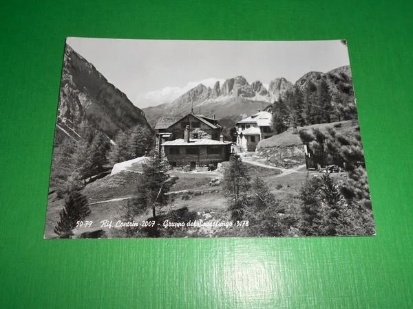 Cartolina Rifugio Contrin ( Canazei di Fassa ) - Gruppo …