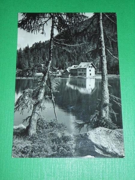 Cartolina Madonna di Campiglio - Rifugio Lago di Nambino 1955