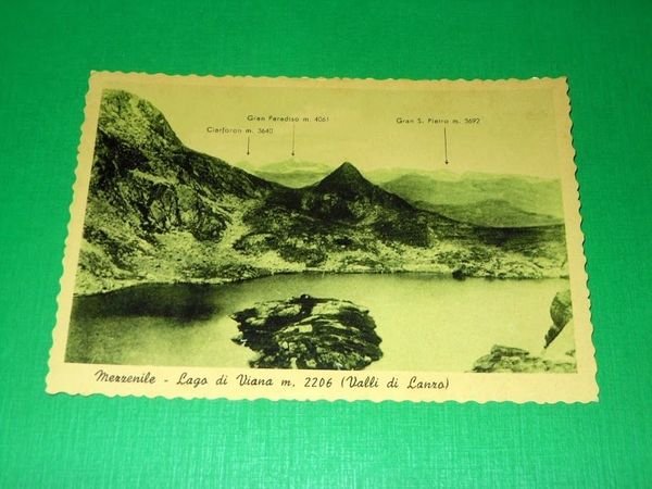Cartolina Mezzenile - Lago di Viana ( Valli di Lanzo …
