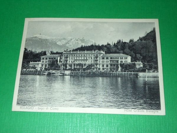 Cartolina Bellagio - Lago di Como - Hotel Grande Bretagne …