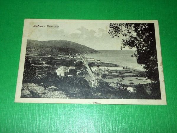 Cartolina Andora - Panorama 1930 | Immagine Gallery 1
