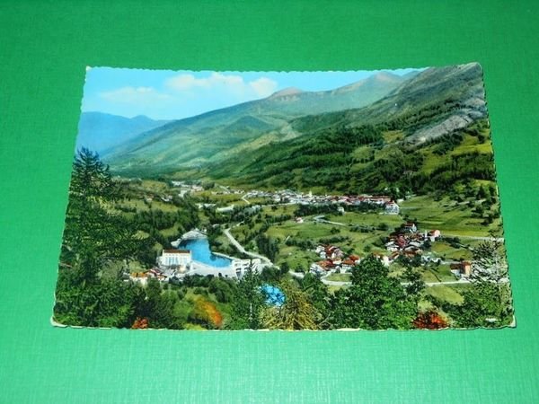 Cartolina Sampeyre - Valle Varaita - Panorama 1960 ca