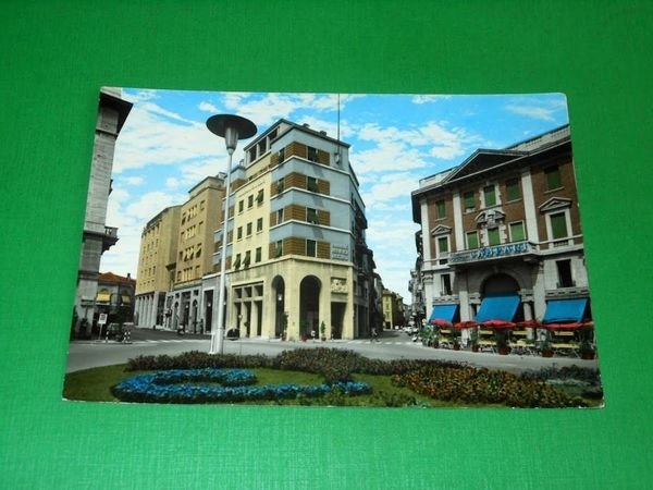Cartolina Varese - Piazza Monte Grappa 1960 ca