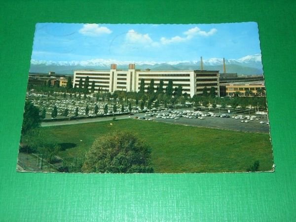 Cartolina Torino - Stabilimento FIAT Mirafiori 1966