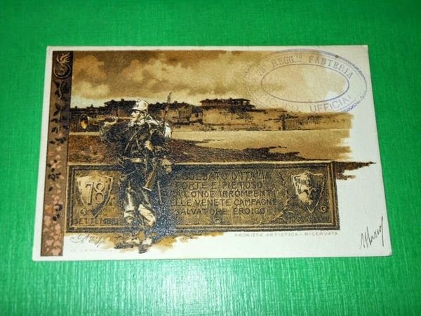 Cartolina Militaria - 78° Reggimento Fanteria 1905