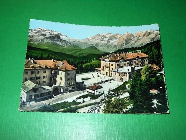 Cartolina Passo della Mendola verso il Brenta 1957