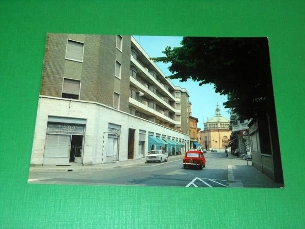 Cartolina Busto Arsizio - Via Bramante 1960 ca