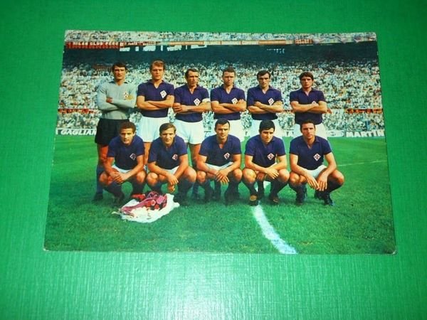 Cartolina Sport Calcio A. C. Fiorentina 1967 / 1968