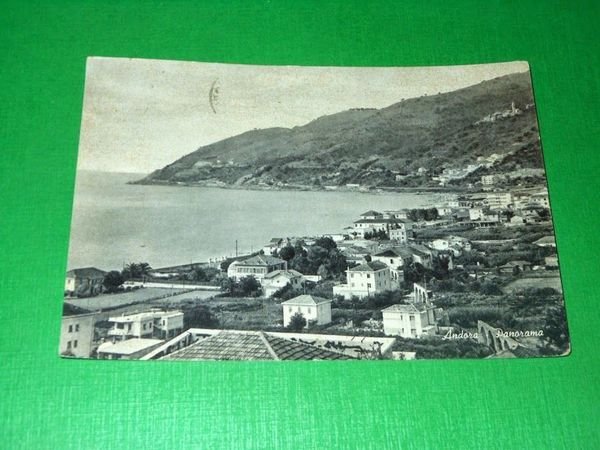 Cartolina Andora - Panorama 1961