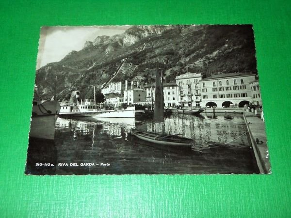 Cartolina Riva del Garda - Porto 1953