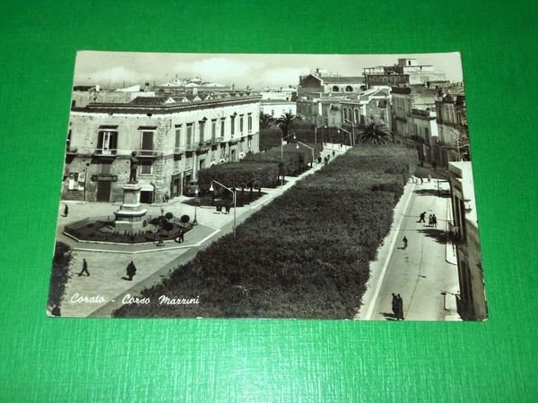 Cartolina Corato - Corso Mazzini 1962