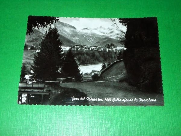 Cartolina Fino del Monte - Scorcio panoramico - Sfondo la … | Immagine Gallery 1