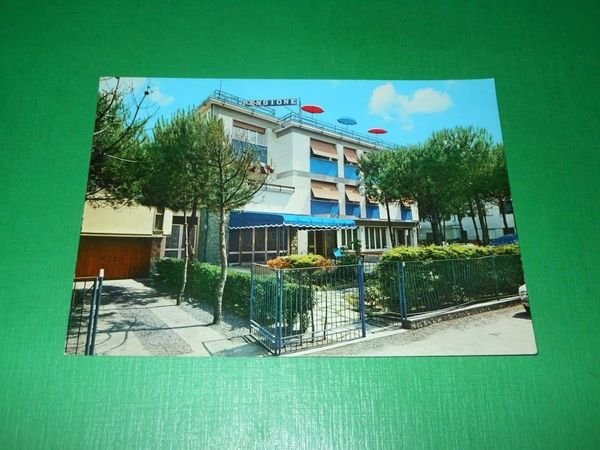 Cartolina Marina di Massa - Pensione Ancora 1965 ca