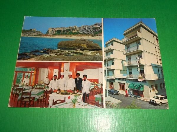 Cartolina Tropea - Hotel Ristorante "Virgilio" di Ciccarelli 1970 ca