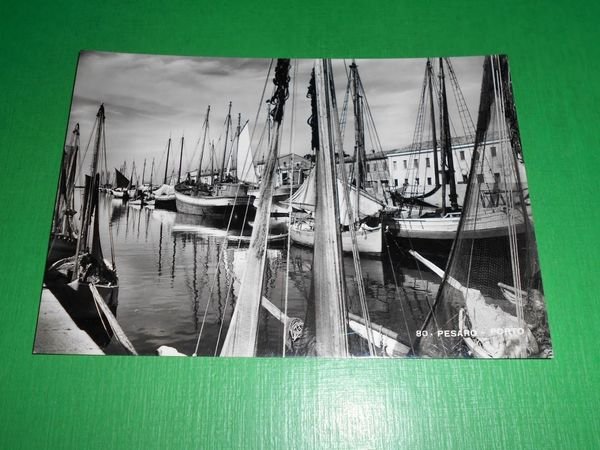 Cartolina Pesaro - Porto 1960 ca
